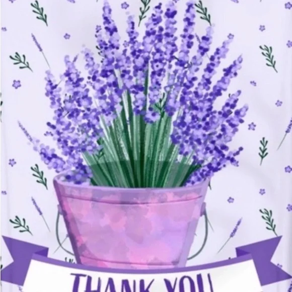 25 10x13 Poly Mailers Blossoms and Rose Variety Bundle Lavender, Cherry, - Picture 3 of 6